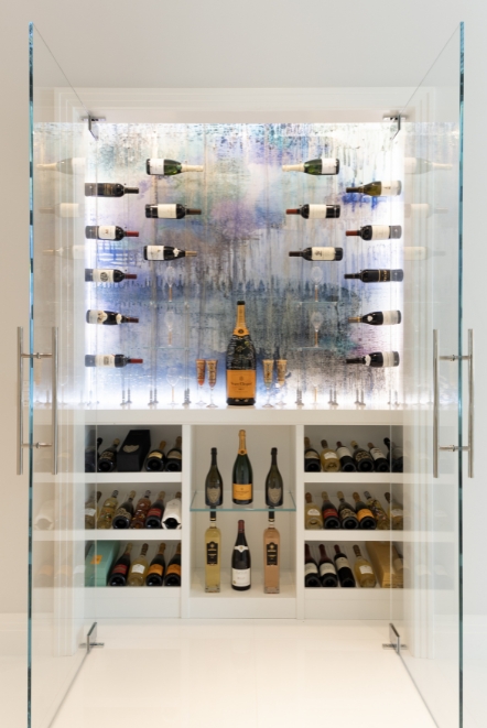 Paterra Custom Homes - Wine Room - Naples Florida - Naples Design District Executive Member